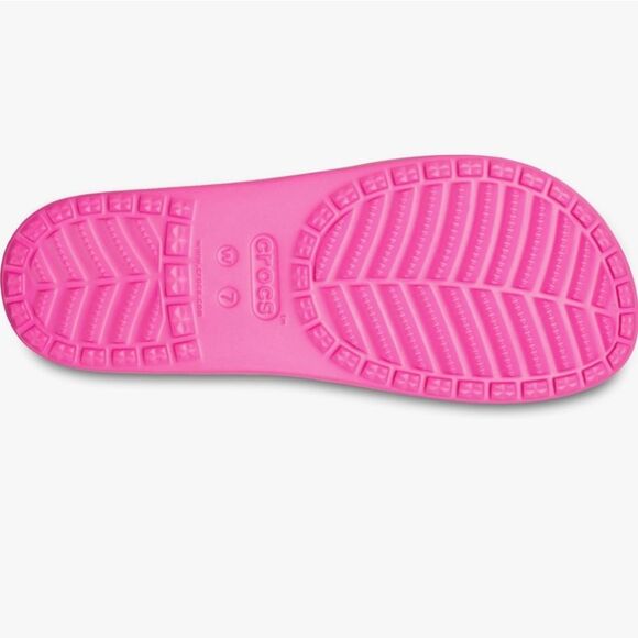 Crocs Kadee Slide Sandal- Electric Pink - Picture 5 of 11